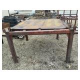 Metal Table w/ Iron Top