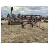 Gehl Hay Rake on Carry-All Frame