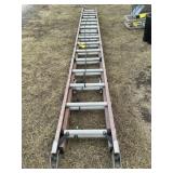Werner Fiberglass Extension Ladder - 16 ft