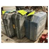 2 Empty Dewalt Cases & Drill Doctor Bit Sharpener