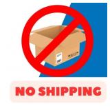 NO SHIPPING - Items shall be picked up in person.
