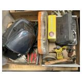 2 Flats of Tools & Welding Helmet