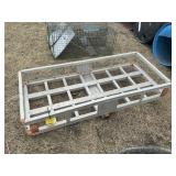 Hitch Mounted Aluminum Cargo Carrier