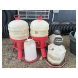 5 Misc Chicken Waterers