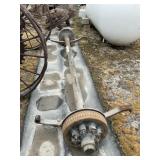 Duratek Axel w/ 8-Bolt Wheel & Leaf Spring