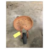 Garden Seat on Wheels