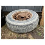 1-265/65 R 17 Goodyear Tire on 5-Bolt Rim