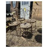 Ice Cream Palor Chairs, Tractor Seats, Steel Wheel