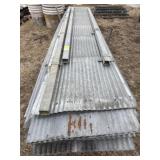 Pile of Galvanized Steel