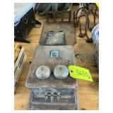 Antique Wooden Wall Telephone