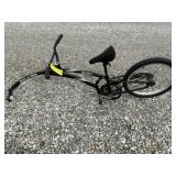 Adams Trail-A-Bike Single Seat Pull Behind Bike