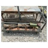 Rolling Cart, Vintage Water Pipe & More