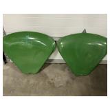 Clamshell Fenders off 435 JD Tractor