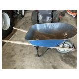 Blue Wheel Barrow