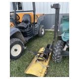 John Deere Blade w/ Lawn Mower Mounts - 4 ft