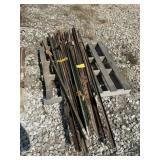 15-T-Posts - 6 1/2 ft