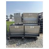 9 Stainless Steel Vittetoe Feeders, Double Sided