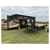 Mustang Gooseneck Flatbed Trailer