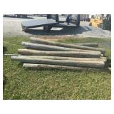 22-8 ft Fence Posts & Brace