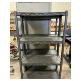 2 Plastic Shelves - 4 Shelves Each