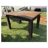 Steel Bench - 1 in Thick Top