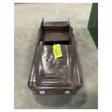 1950 Pedal Car - missing wheels & steering wheel