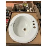 Porcelain Sink in Box &