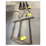 Hand Saws, Hand Scythes, & Buck Bow Saw