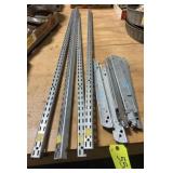 4 ft Shelving Brackets & 16-in Folding Arms