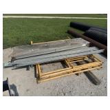 Scaffolding w/ Braces & Walk Platform - 7 ft
