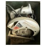 Tools - 6 1/2 in Skillsaw, 1/2 in Electric Drill &