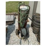Rapid Reel w/ Air Hose & LP Cylinder Air Pump Tank