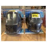 2 Jobsmart Welding Helmets w/ Fixed Shade Lenses