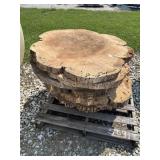 9 Slabs of Wood