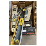 3 Box of Misc Tools - Saws, Anchors, Floats