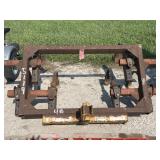 Homemade 6 Shank Cultivator, 3-pt
