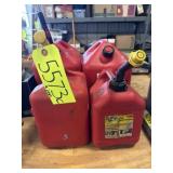 4 - Plastic Gas Jugs
