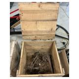 Wooden Ammo Box & Traps