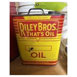 Riley Bros 2 Gallon Oil Jug