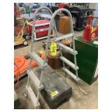 Small Plastic Tool Box & Pool Ladder