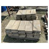 Pallet of Cement Landscaping Blocks - 16 x 8