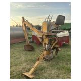 Long 3-pt Mounted Backhoe