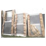 9 Single Pane Windows