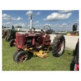 IH Farmall Super C w/ Belly Mower (NON running)