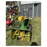 John Deere 826 Snow Blower w/ Chains