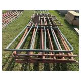 4-16 ft Cattle Gates & 1-6 ft Walk-Thru