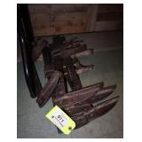 Lot of 6 bar clamps