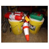 Lot of safety equipment, 2-fall protection kits,