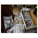 Lot of LEGO pieces and manuals!