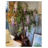 Lot of 2 artificial trees